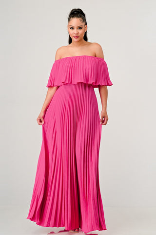 JASMINE RESORT DRESS- PINK