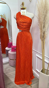 STACEE MAXI DRESS-ORANGE