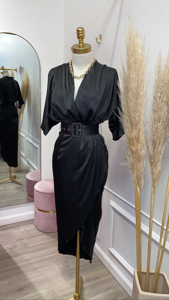 BELINDA SATIN MIDI