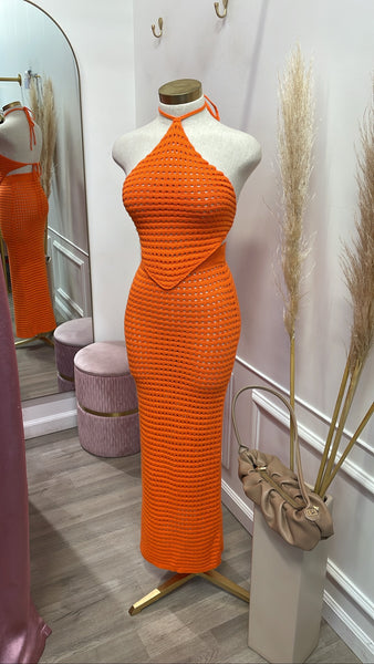 KOURTNEY SET- ORANGE