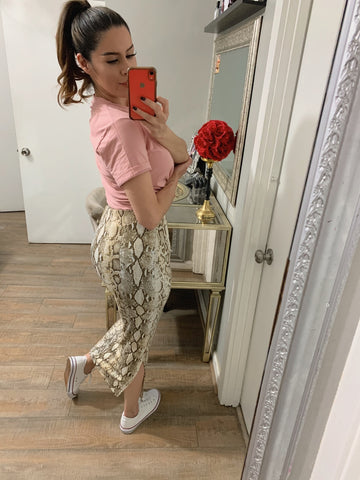 JACQUELINE MIDI SKIRT