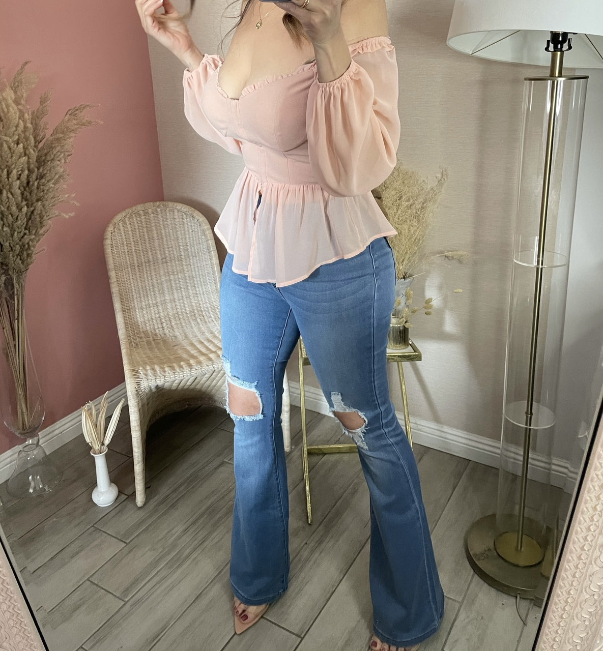 ARLIE FLARE DENIM