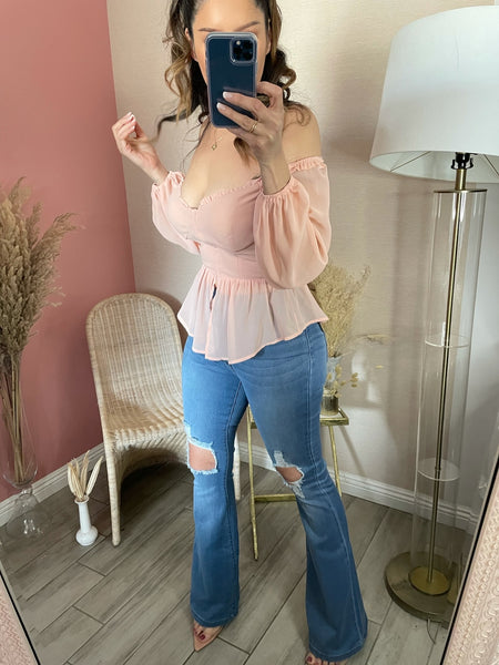 ARLIE FLARE DENIM