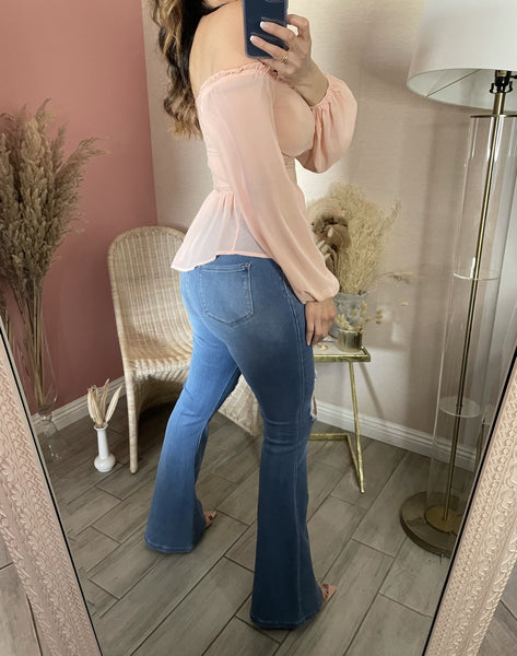 ARLIE FLARE DENIM