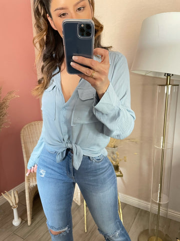 ISABELLE BUTTON-DOWN SHIRT