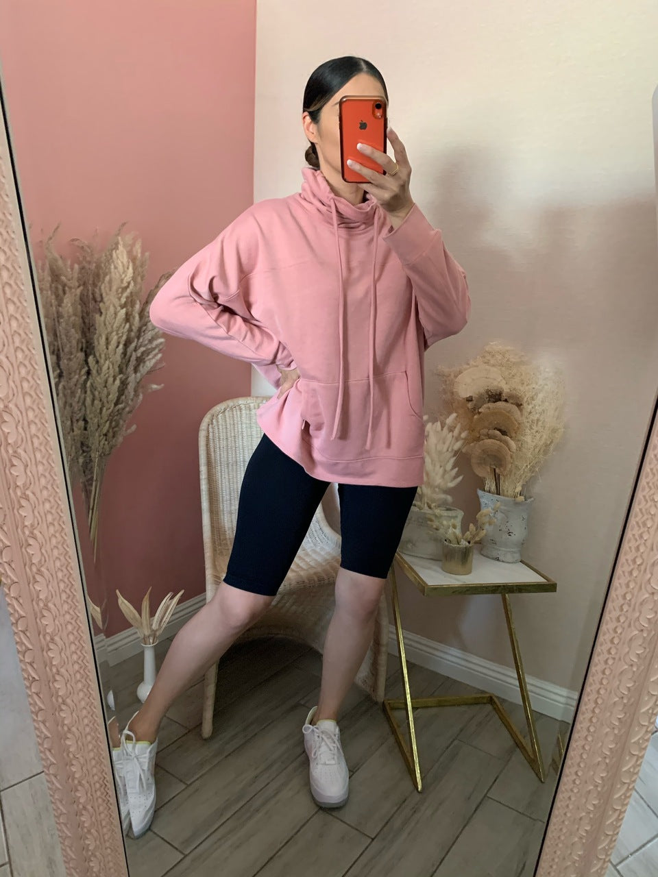 VICKY SWEATSHIRT- Blush