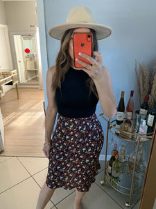 GERALDINE MIDI SKIRT