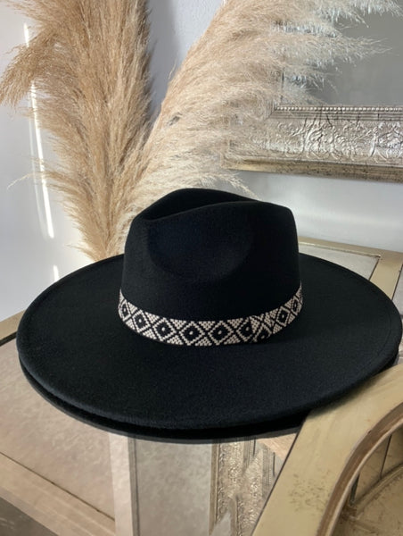 WANDERER HAT- BLACK