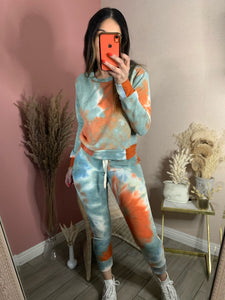 JAYLENE JOGGER SET (CALI SKY)