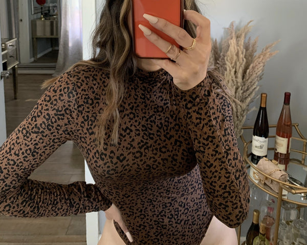 NAKED LEOPARD BODYSUIT