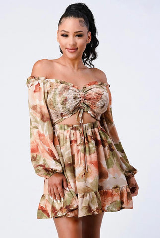 LUCIA OFF-SHOULDER DRESS