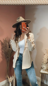 KENDRA CORDUROY OVERSHIRT