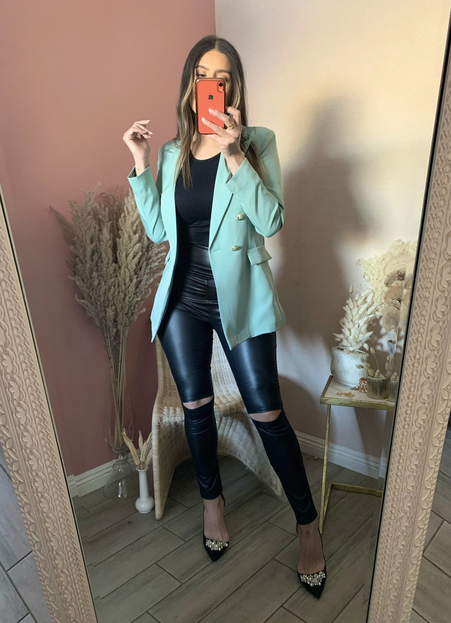 MADISON BLAZER REVAMPED- MINT