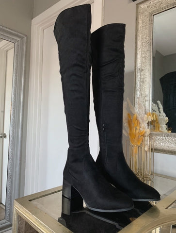 MADISON RIDING BOOTS -Black