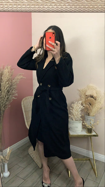 DANIELLE COAT- BLACK