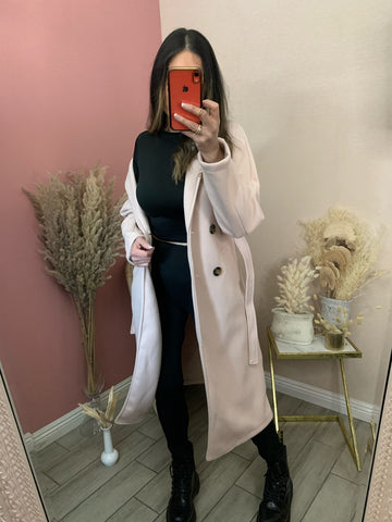 DANIELLE COAT- NUDE