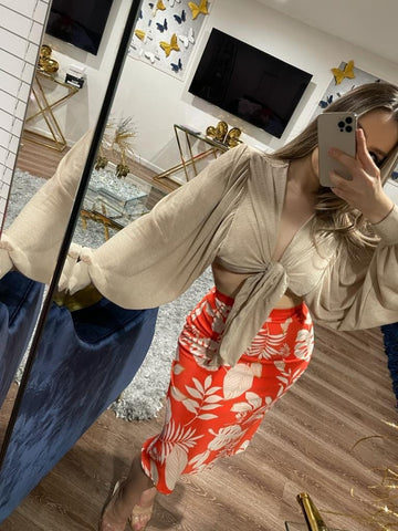 BEAUTY ICON MIDI SKIRT