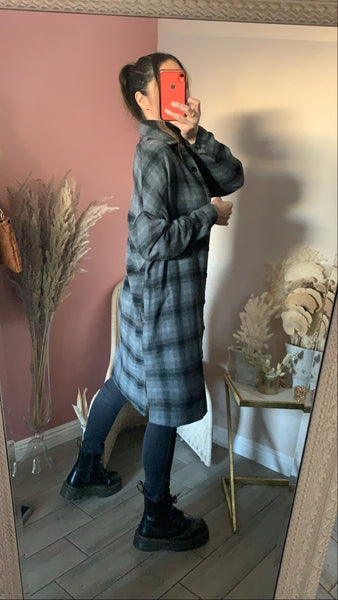 LINDSAY FLANNEL JACKET