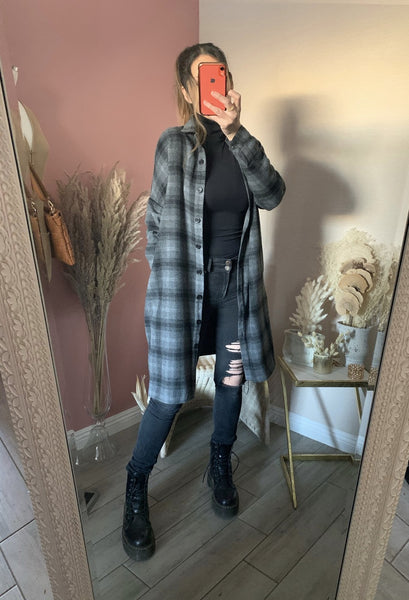 LINDSAY FLANNEL JACKET