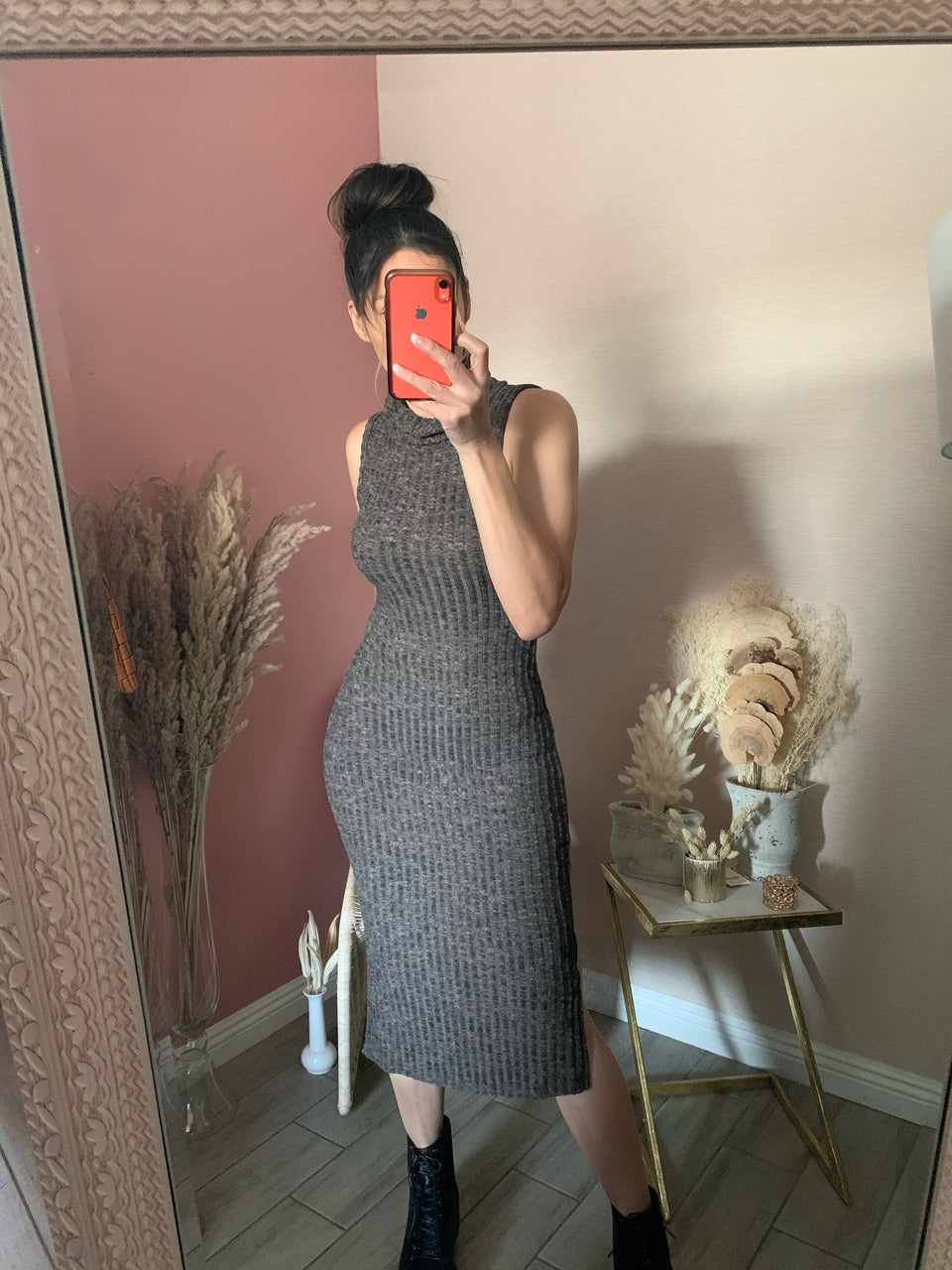 STACY KNIT MIDI