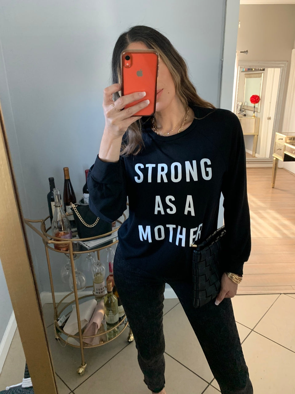 STRONG AS A MOTHER - Sweatshirt