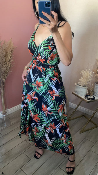 CAMILA BELTED MAXI
