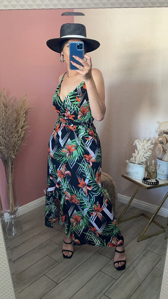 CAMILA BELTED MAXI