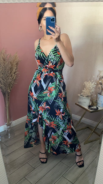 CAMILA BELTED MAXI