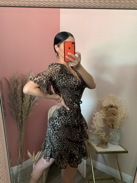 BRIANA WRAP DRESS