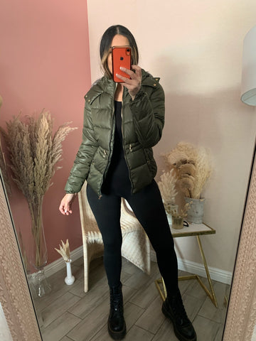 NESSA JACKET- Olive