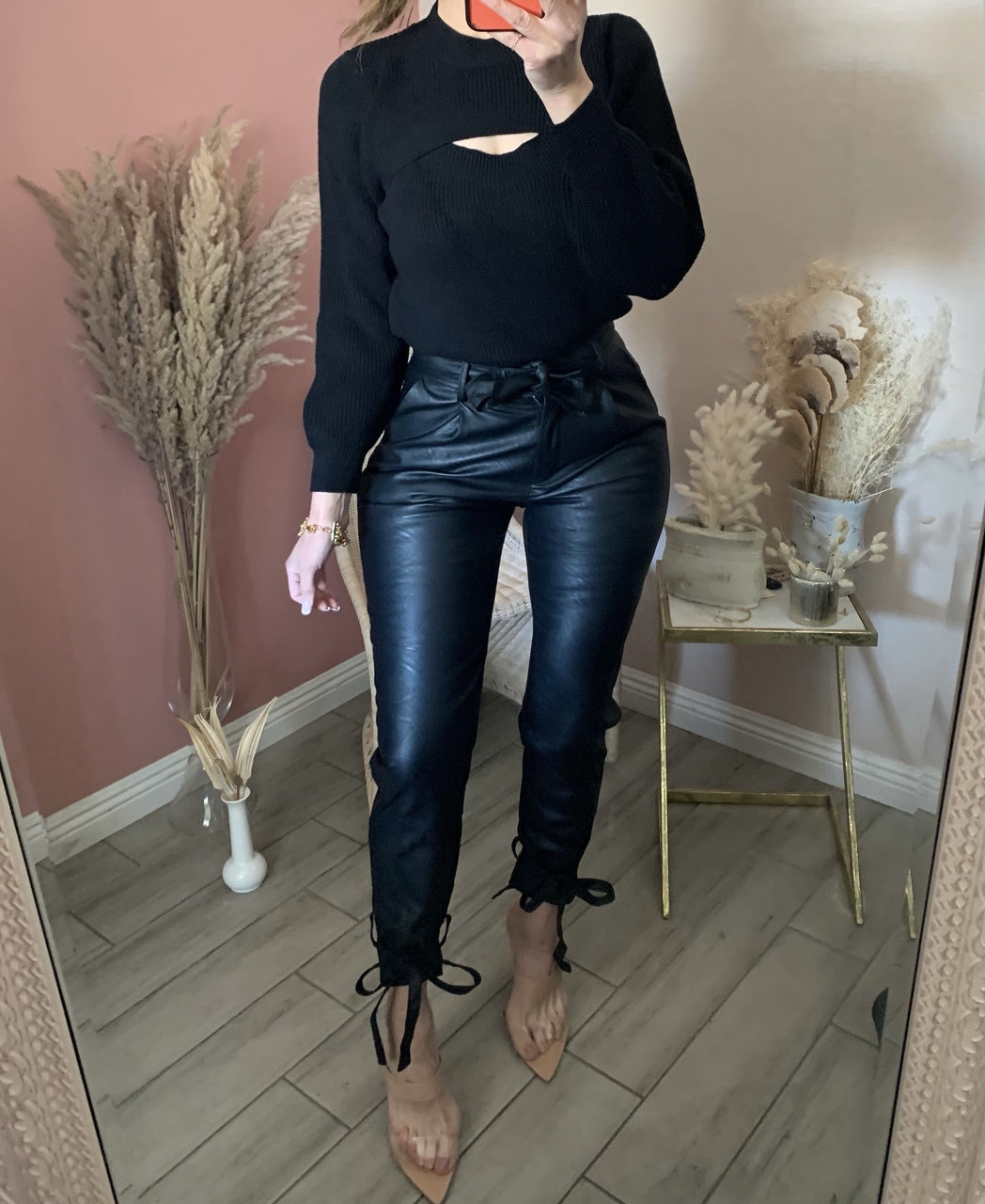 MILAN TROUSERS- BLACK