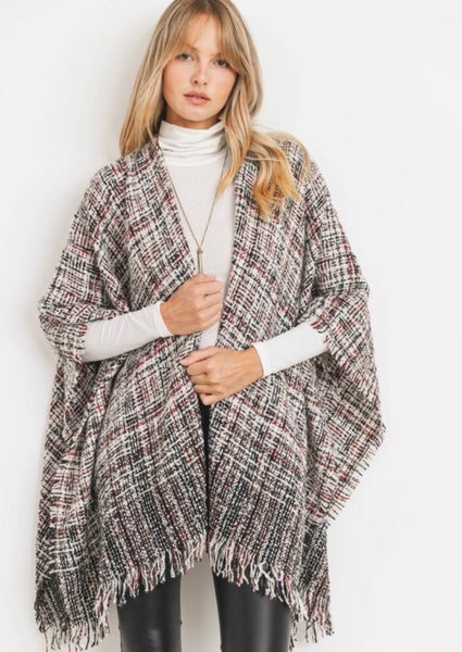 OLIVIA PONCHO CARDIGAN