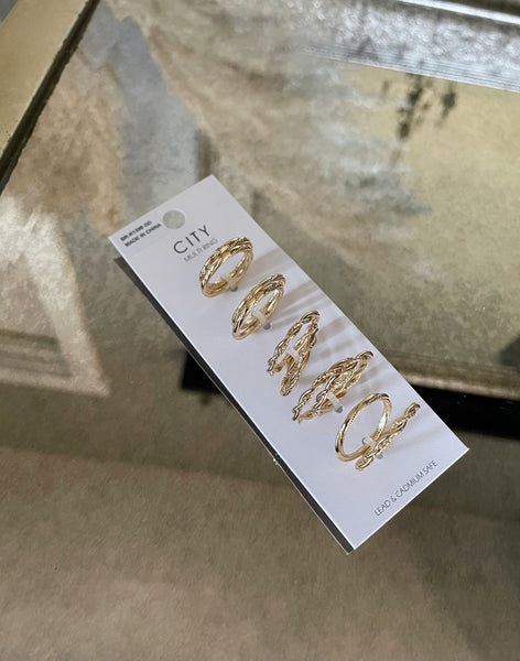'CARLI' RING SET