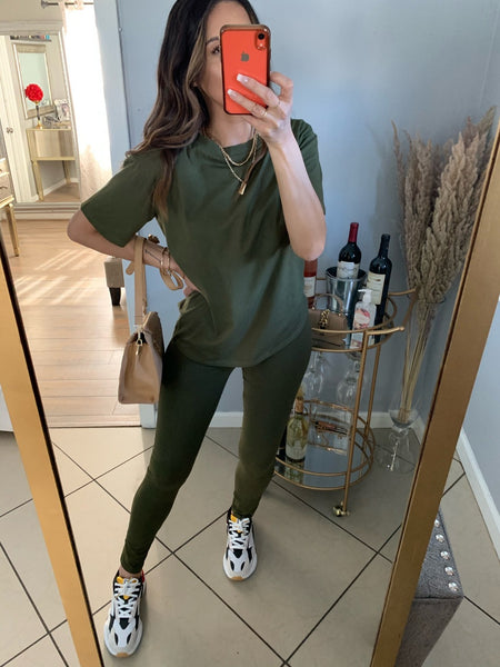JULIE SET (OLIVE)