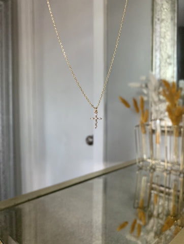'BELIEF' NECKLACE 18k gold dipped
