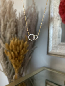 'PROMISE' NECKLACE 18k gold dipped