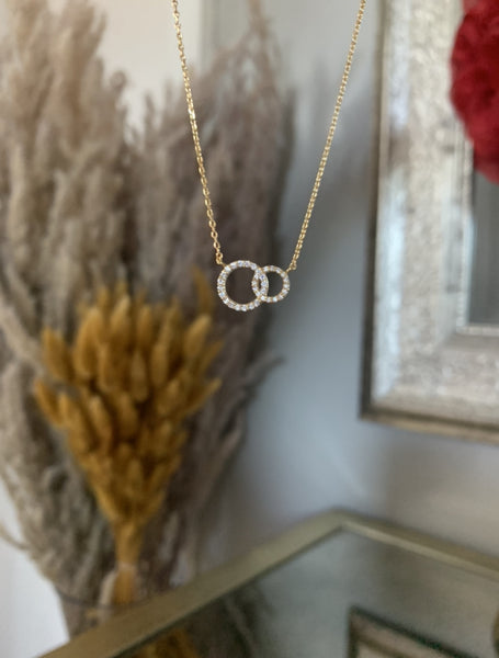 'PROMISE' NECKLACE 18k gold dipped