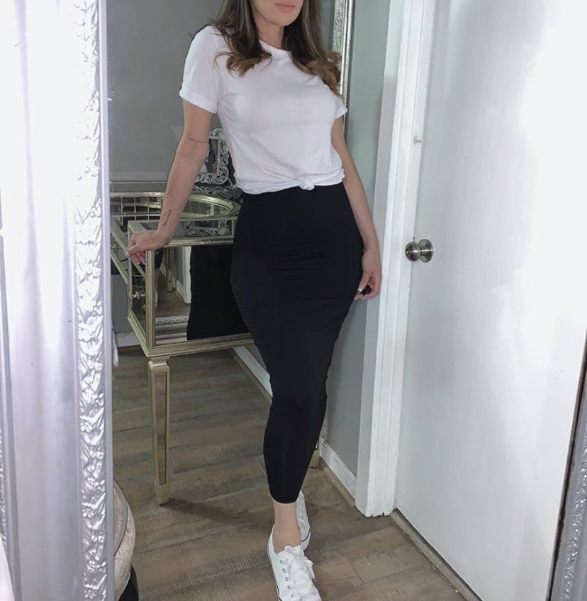 GIGI MIDI SKIRT (black)