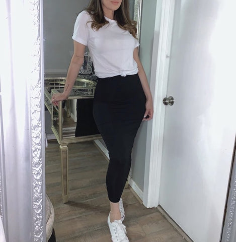 GIGI MIDI SKIRT (black)