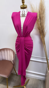 CARIBEL MIDI- FUCHSIA