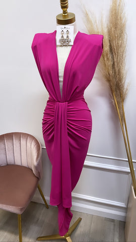 CARIBEL MIDI- FUCHSIA