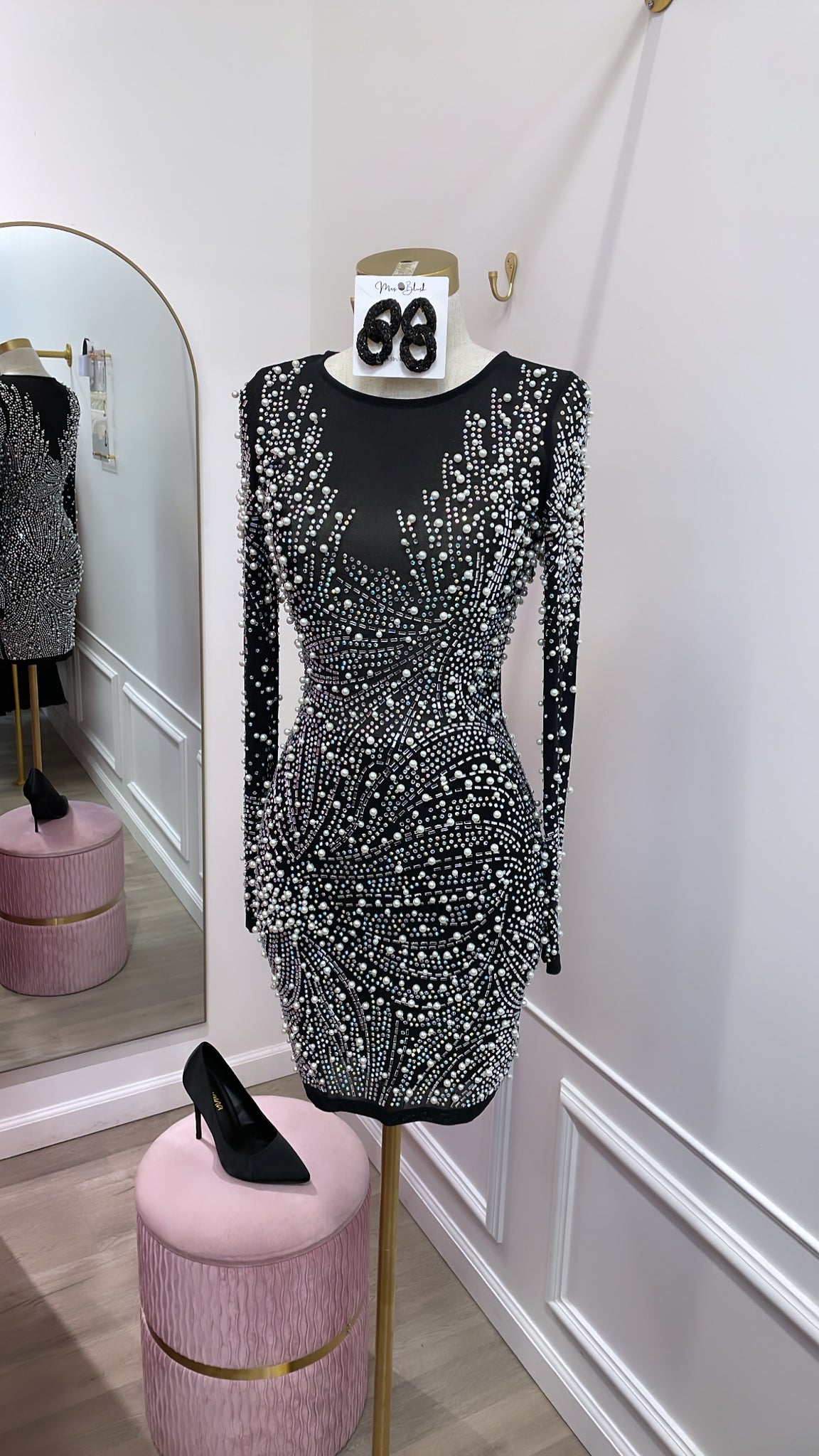 KIRSTEN GLAM DRESS