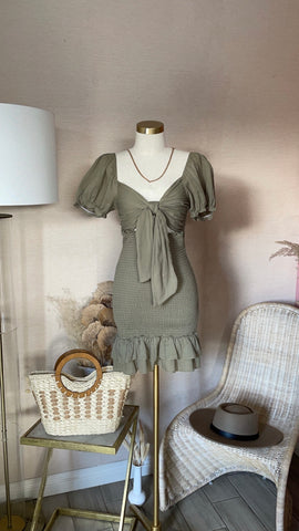 VIANCA SMOCKED DRESS