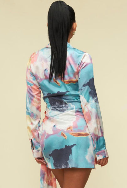 NICHOLE WRAP DRESS
