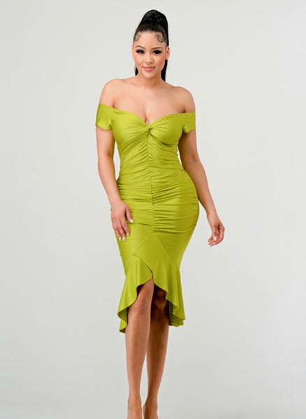 BECCA MIDI- LIME