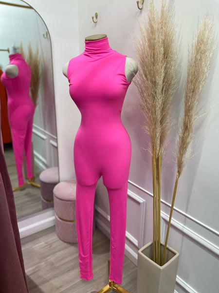 ASHLEY JUMPSUIT- PINK
