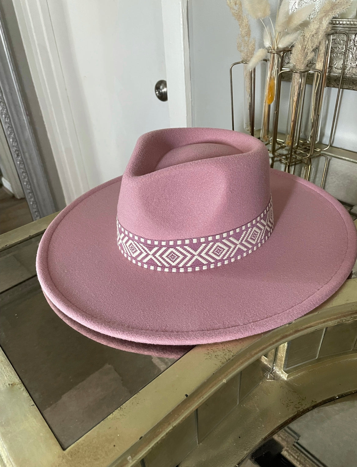ABIGAIL HAT-BLUSH