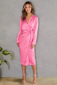 MINDY MIDI- CANDY PINK