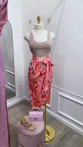 OASIS WRAP SKIRT