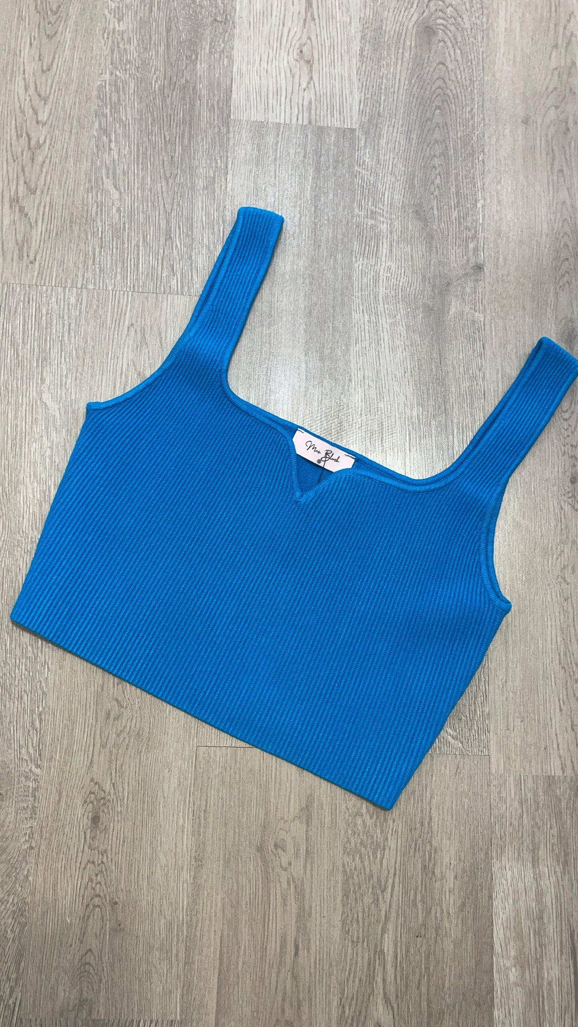 CARLI TOP- Aqua